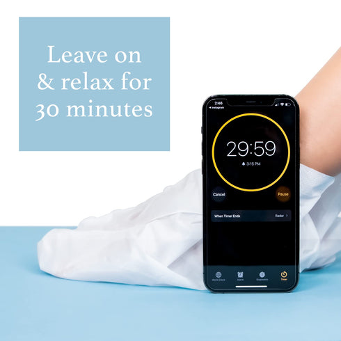 Epielle Nourishing Foot Masks - Hemp & Rosemary Extract for Deep Moisturizing | 100% Vegan & Cruelty-Free | 6 Pack Socks | Beauty Gifts | Skincare...