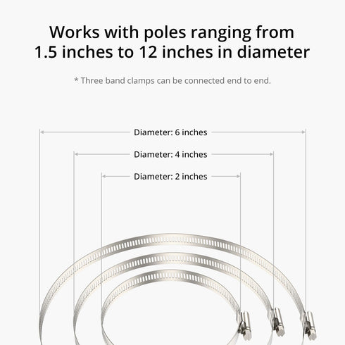 Holicfun Pole Mount for Eufy Security SoloCam S340...