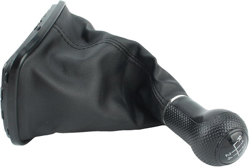 5 Speed Gear Shift Knob Gaitor Boot Cover Compatible with Volkswagen Jetta Bora MK4 1999-2004 Compatible with Volkswagen Golf GTI/R32/MK4 1999-200...