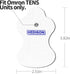 Durable Compatible with Omron Tens Unit Replacement Pads 3Pairs?6PCS? Electrotherapy Pads for Pain Relief Reusable Pads Brand: HEDIGON...