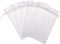 50 Pcs 5x7 inch Gift Wrap Bags, Organza Sheer Clear Tulle Fabric, White Drawstring Sachet for Baby Shower Favor, Birthday Party Favor, Bachelorett...