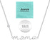 Mama Necklace 925 Sterling Silver Mom Necklace for Women S925 Silver Dainty Mother Necklace Cute Pendant Necklace, Mom Birthday Gift Jewelry for N...