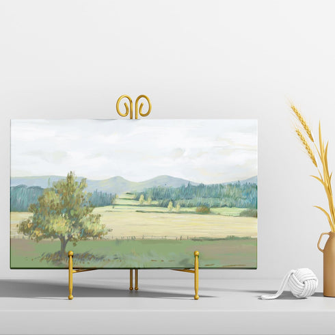 Plate Holder Display Stand, 12 Inch plate Stand for Display Large Platter, Heavy Dute Easel Stand Holder for Art Plate Dish Photo Frame...