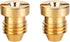 2 Pieces 1.1 mm Foam Cannon Orifice Nozzle, Universal Thread Tips suitable for Snow Foam Lance...