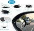 Kitbest Rear View Mirror, Universal Interior Clip On Panoramic Rearview Mirror to Reduce Blind Spot Effectively – Wide Angle – Convex – For Cars, ...