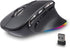 Ergonomic Mouse,Bluetooth Vertical Wireless Mouse,LED Rechargeable Optical Computer Mice, Portable(BT5.2 or USB 2.4GHz) Dual Mode,1000/1600/2400 D...