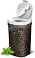 Large Food Storage Containers with Lid Airtight, 1.6QT/1800ML BPA Free Plastic Pantry Kitchen Canister for Flour, Sugar, Cereal, Coffee...
