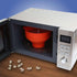 Collapasable Silicon Popcorn Popper Bowl for Microwave with Lid Handle - Resuable BPA free and Dishwasher safe - Silicon Popcorn Popper Maker - 10...