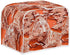 2 Slice Toaster Cover Tiger Bread Machine Cover Orange Paper Carved Animal Household Toaster Cover Anti-scratch Polyester Bakeware (14x14")2PCS...