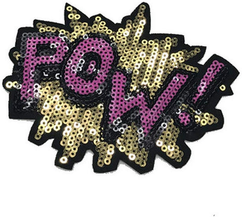 7 Pcs Purple Blue Embroidered Patches Lip/Lipstick Iron On Patch Sewing On Sequins DIY Clothes Applique Garment Motif Woman Girl Brand Patch (Purp...