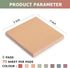 Sticky Notes 3x3 Self-Stick Notes Pads with 8 Morandi Colors, Easy to Post for Office, School, Home, 8 Pads/Pack, 70 Sheets/Pad...