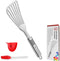 Stainless Steel Fish Spatula with 1.2mm Thick Blade - Multipurpose Turner for Fish, Eggs, Meat, and Dumplings - Perfect for Grilling, Frying, and ...