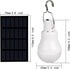 Solar Powered Lamp Remote Control Portable Led Bulb Lights Solar Energy Panel Led Lighting for Camp Tent Night Fishing Emergency Lights Flash 350L...