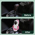 Car Gear Shift Cover, Car Shift Knob with Shark Hoodie, Winter Warm Hoodie Gear Shift Cover, Car Accessories and Decorations Cute Shift Knob Cover...