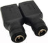 USB A to DC Power Adapter, 2Pcs - Female 5.5x2.1mm Connectors for Laptop Charging...