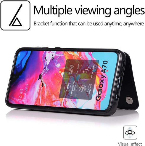 NKECXKJ Design for Samsung Galaxy A50/A30s/A50s Wallet Case,PU Leather Phone Cases with Screen Protector Card Holder,Stand Shockproof Flip Protect...