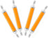 118mm 20W R7S LED Bulb (4 Pack) 200W Halogen Equivalent 118mm J-Type High Brightness 20W 120V R7S Base 3000K Warm White J Type T3 118mm Double End...