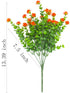 Artificial Flowers, Fake Outdoor UV Resistant Plants Faux Plastic Greenery Shrubs Indoor Outside Hanging Planter Home Kitchen Office Wedding, Gard...