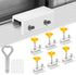 Window Locks 6 Sets, BEoffer Sliding Security Window Locks with Keys for Vertical and Horizontal Windows, No-Drill Install, Adjustable Aluminum Wi...