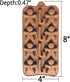 2pcs Christmas Silicone Molds for Baking Jelly Soap, Candy Cane, Gingerbread Men Chocolate Candy Mold (2 Shapes)...