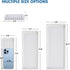 Bloss Counter Tray Set for Bathroom/Kitchen - 7.9" Silicone Tray for Kitchen Countertop, Soap and Sponge Holder, Bathroom Vanity Traty for Perfume...