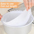 Cake Pan Side Liner Roll - 4 in x 164 ft Parchment Paper Strips for Baking, White Precut Circles...