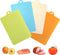 Cutting Boards for Kitchen, Flexible Plastic Cutting Board Mats with Food Icons, BPA-Free, Dishwasher Safe Cutting Mat for Meat, Fish, Fruit and V...