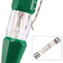 uxcell Voltage Tester AC 100-500V with 3mm Slotted Screwdriver with Clip for Circuit Test, Green, Pack of 2...