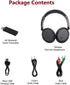 Wireless Bluetooth TV Headset, Deep Bass Bluetooth Headphones Over Ear for Adults and Seniors, HiFi Stereo Lightweight Headphones for Home Office ...