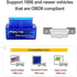 Panlong OBD2 Scanner Bluetooth OBDII Diagnostic Tool Car Code Reader Turn Off Check Engine Light Support Android Torque App......
