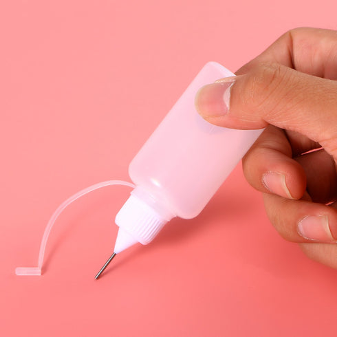 ULTNICE Needle Tip Glue Bottle Applicator Bottles Needle Squeeze Bottle DIY Quilling Tool 30ml Pack of 10...