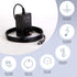18V AC DC Power Supply Adapter 18Volt 1 Amp Charger DC 18V 1A Power Cord with 8 Interchangeable Jacks for 100mA 200mA 300mA 400mA 500mA 600mA 800m...