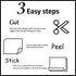 Clear Dry Erase Board Sticker - 10 Sheets of A4 - Transparent Self Adhesive White Board Sticker - Clear Dry Erase Board for Refrigerator, Desk, Of...