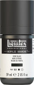 Liquitex Professional Acrylic Gouache, 2-oz (59ml) Bottle, Ivory Black...