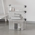 Superio Clear Plastic Storage Bin with Lid, 11 Qt, Non-Toxic, BPA Free, Odor Free, Organizer Storage Box, Stackable Plastic Tote for Home, Garage,...
