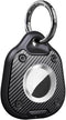 Black AirTag,Portable AirTag,Airtag Holder,Waterproof AirTag Case,Pet Tracking AirTag,Carbon AirTag,Hard TPU Full Body Protective Tracker Case for...