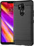 SNOSHO for LG G7 ThinQ Slim case,Thin TPU Flexible Silicone Soft Skin Gel Rubber Carbon Fiber Anti-Scratch Shockproof Protective Cases Cover for L...