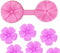 Flower Silicone Mold Food-grade Silicone Mold for Chocolate Candy Ice Cupcake Cake Decoration Small Flower Shape Silicone Mold for Party Wedding J...