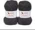 Blend Alpaca Yarn Wool 2 Skeins 200 Grams DK Weight - Heavenly Soft and Perfect for Knitting and Crocheting (Charcoal Gray, DK Weight)......
