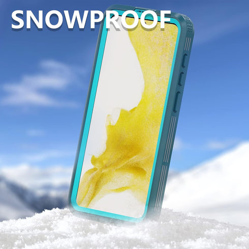 Compatible with Samsung S23+ Waterproof Case, Dustproof Shockproof Snowproof with Built in Screen and Camera Protector Lanyard Full Body Cover for...