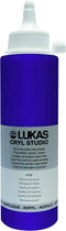 LUKAS CRYL Studio Artists Paint High Pigment Concentration Paint - 250 ml Bottle - Permanent Violet...