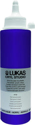 LUKAS CRYL Studio Artists Paint High Pigment Concentration Paint - 250 ml Bottle - Permanent Violet...