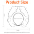 Baby Shower Cap Bathing Protection Silicone Adjustable Foldable Hair Washing Hat Shampoo Cap for Baby Toddler Kid Portable (Pink)...