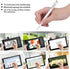 capacitive Stylus Pen,A+ Touch Stylus for Galaxy Note 10.1 N8000 N8020 N8010 Tablet White Basics Capacitive Stylus Pen for Touchscreen Devices......