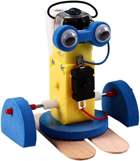 Kisangel Kids Kids Robotics 1 Set DIY Robot Kit Assembly Crawling Robot for Kids and Brain Kid...