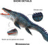 SIENON Jurassic Large Mosasaurus Dinosaur Toy 13.4’’, Realistic Dinosaur Toy Figures, Dinosaur Figurine, Deep Sea Monster Plastic Ocean Protector ...