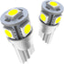 Marsauto 194 LED Bulbs 168 T10 2825 5SMD LED Bulbs Car Dome Map License Plate Lights Lamp White 12V (Pack of 2)...