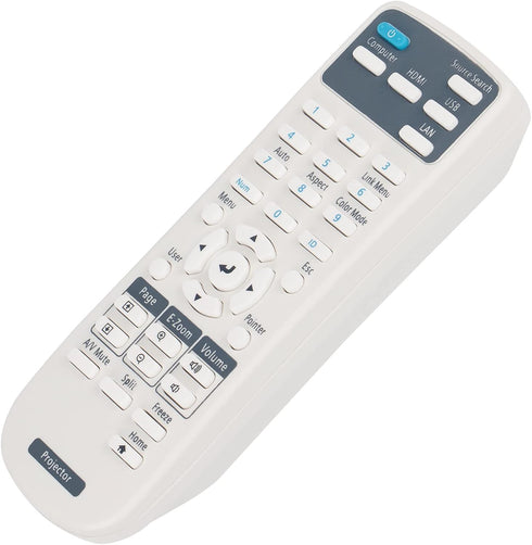 218906000 Replace Remote Control Compatible with Epson Projector PowerLite L615U L610W L510U L400U L610 L500W L610U......