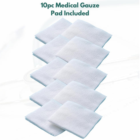 Hypoallergenic Transparent Surgical Tape 1 inch x 10yd |4 Rolls Waterproof,Clear| Medical Tape for Skin, Dressings and Face| First Aid Bandage Tap...