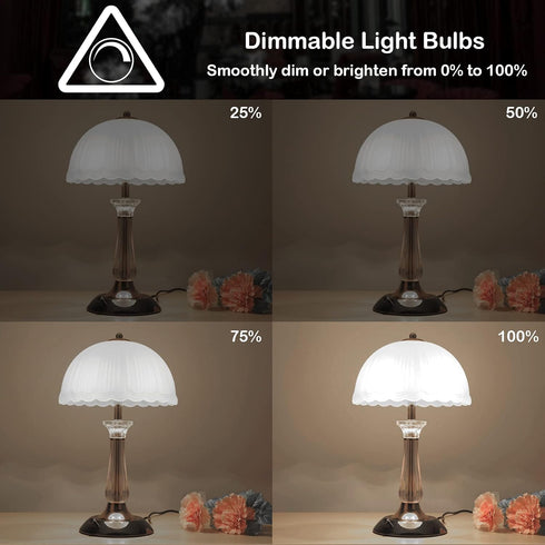 Bonlux 4W LED T6.5 Tubular Filament Bulb Dimmable, E17 Intermediate Base T6.5 LED Appliance Light 5.7" Length 40W Incandescent Equivalent for Free...